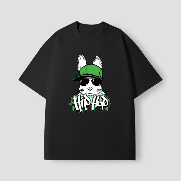 Green hat dog short sleeve - Image 7