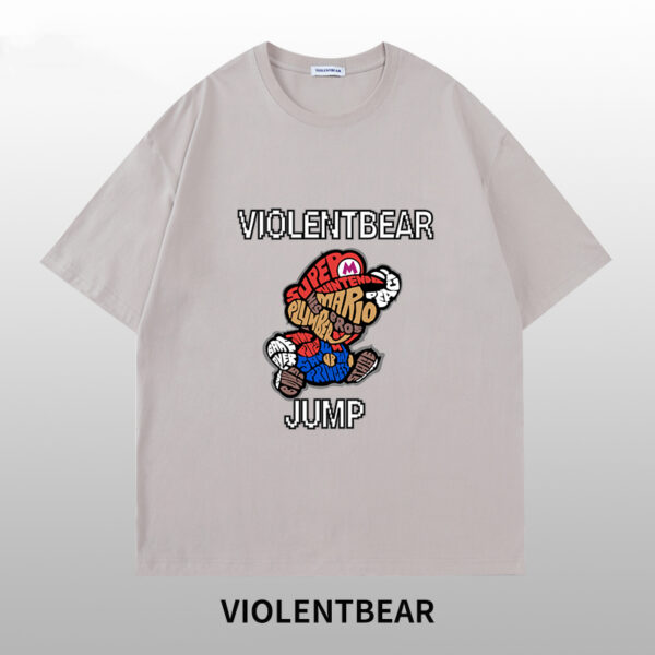 Violent bear Mario villain t-shirt - Image 4