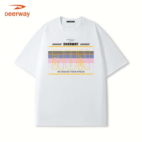 DEERWAY RUN color striped short sleeve