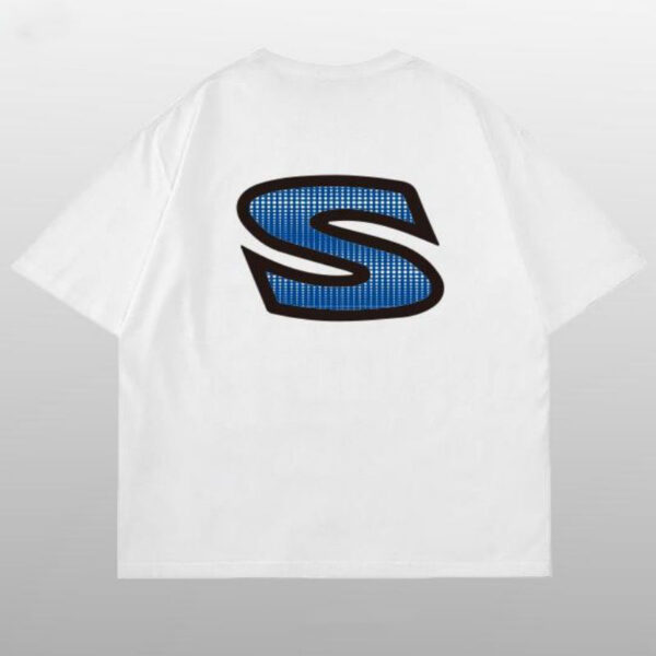 Round neck men's T-shirt breathable fashion Joker printing trend couple half sleeve. - Image 7