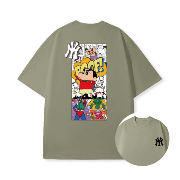 MY short sleeve crayon cartoon box T-shirt - Image 4