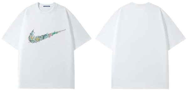 Violent bear colorful ladies short sleeves - Image 2