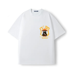 Violent bear NY orange woven hat bear short sleeve