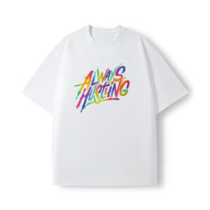 Colorful letter short sleeve
