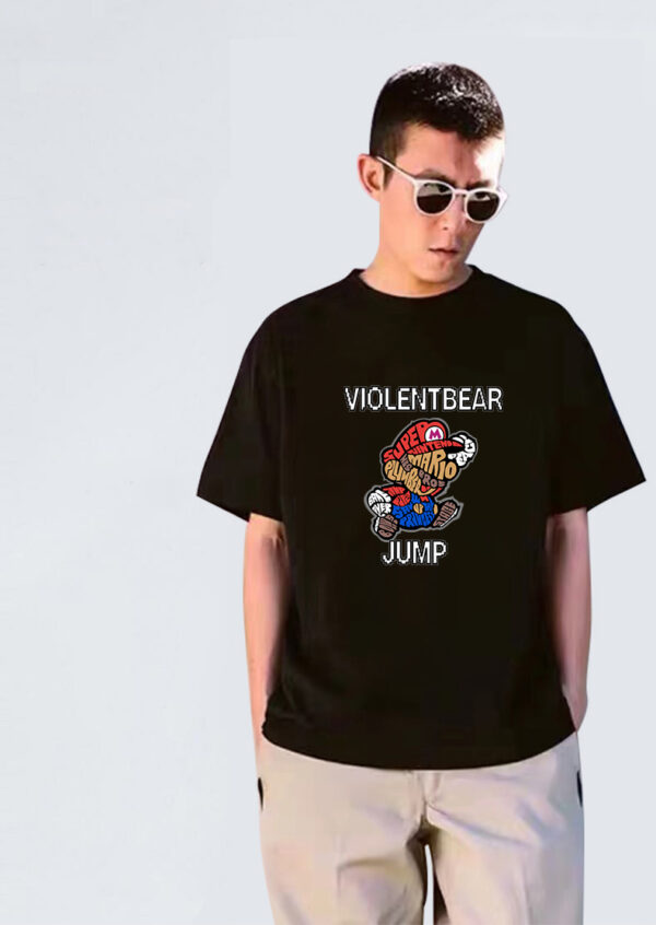 Violent bear Mario villain t-shirt - Image 6