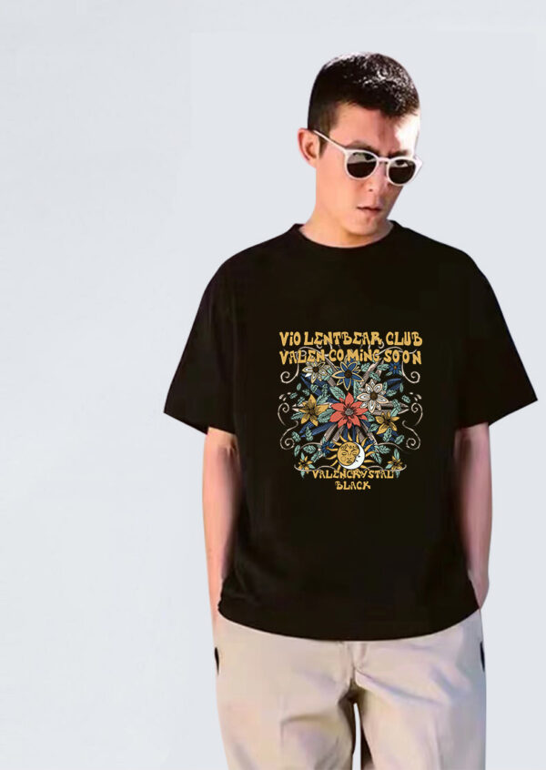 Violent bear men's and women's flowers with the sun and moon - Image 6