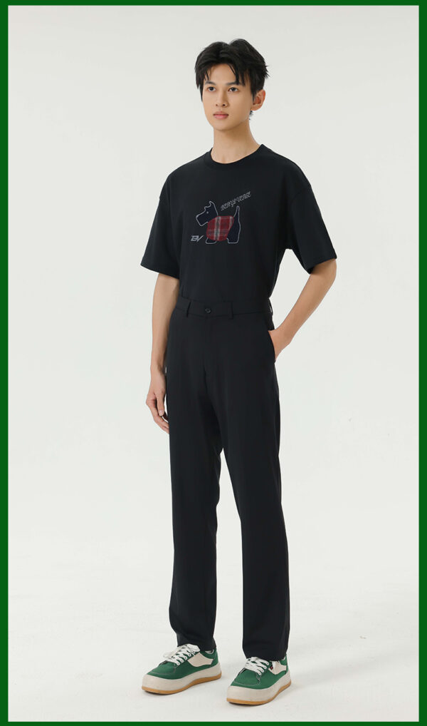 Men's embroidered patch puppy T-shirt Bottega Vene - Image 6