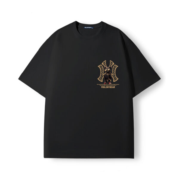 Violent bear NY black glasses bear short sleeve - Image 7