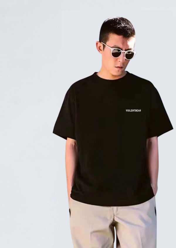 Violet Bear Pearl Crane T-shirt for men and women - Image 6