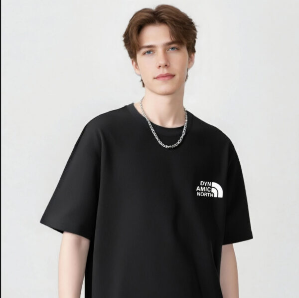 DYN AMIC NORTH Summer pure cotton lovers T-shirt - Image 6