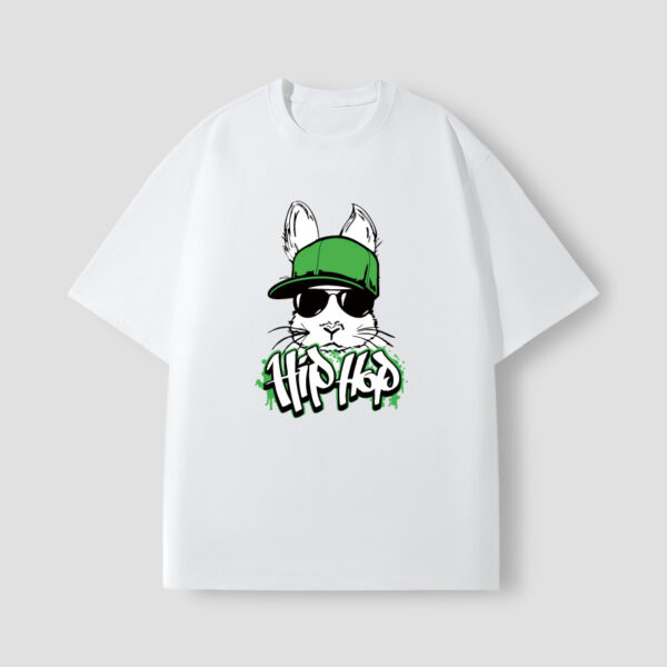 Green hat dog short sleeve - Image 4